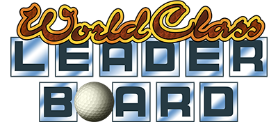 World Class Leader Board Golf logo for Sega Master System